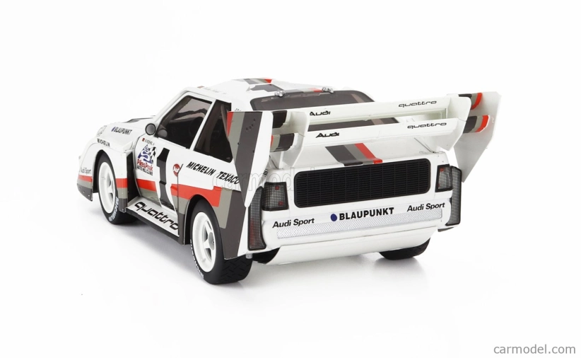 Werk83 Audi Quattro Sport S1 E2 N 1 Víťaz Rally Pikes Peak Hill Climb 1987 Walter Rohrl 1:18 Žltá Biela Červená