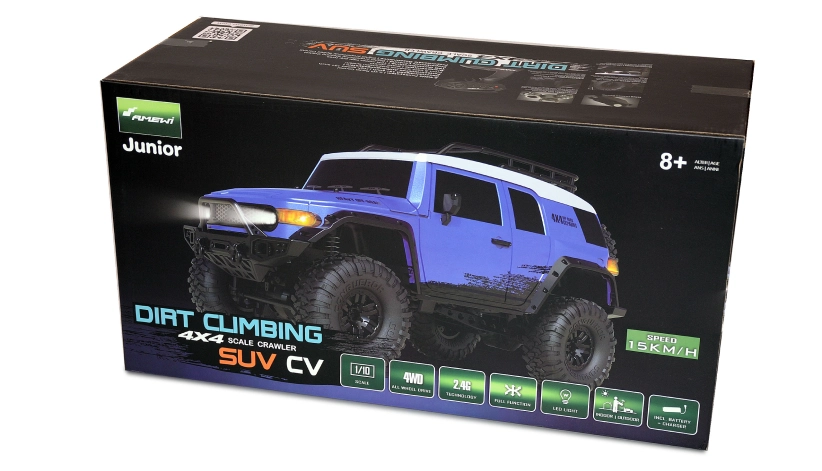 RC auto Dirt Climbing SUV Crawler, modrá