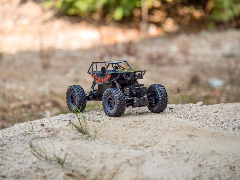 RC auto RMT Rock Buster, modrá + náhradná batéria