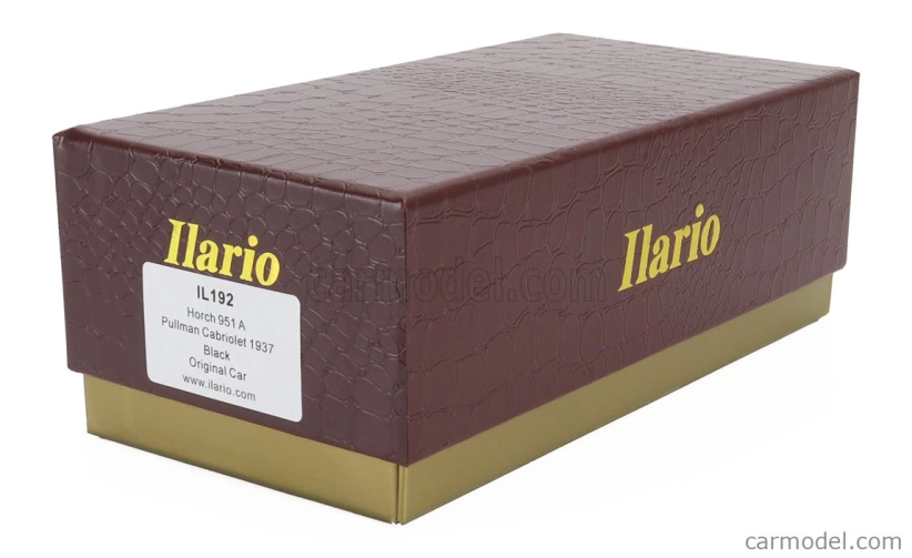 Ilario-model Horch 951a Pullman Original Car Cabriolet Open 1937 1:43 Black
