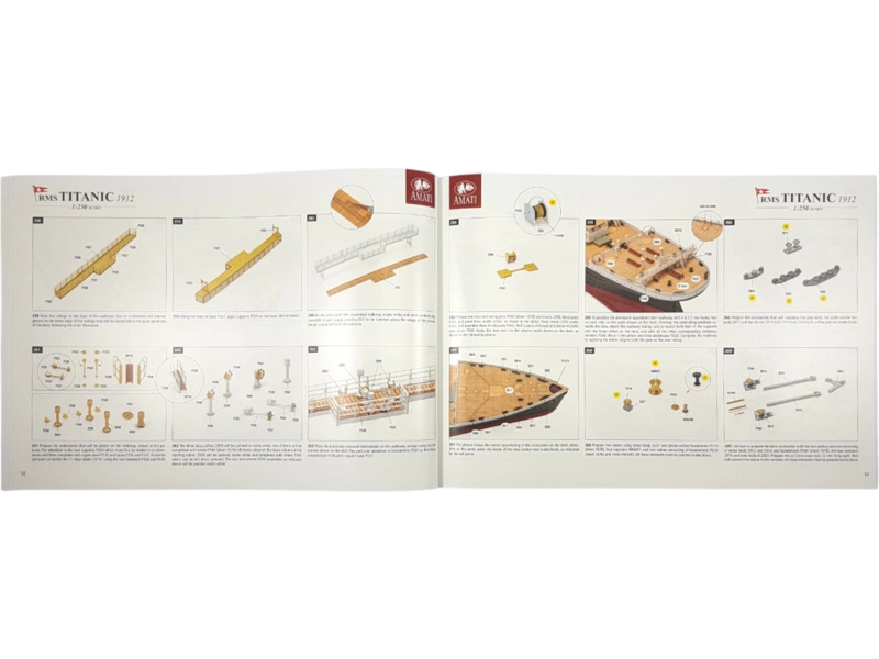 AMATI R.M.S. Titanic 1:250 kit (verze 2025)