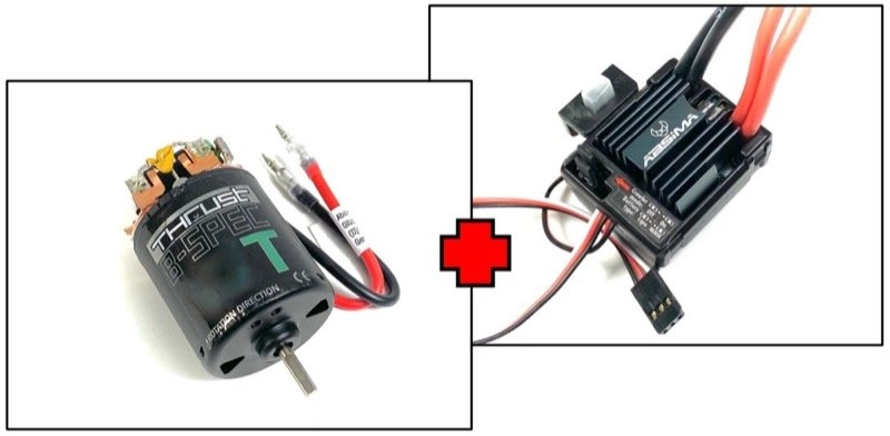 Combo Absima Thust B-Spec 35T + ESC Absima 80A