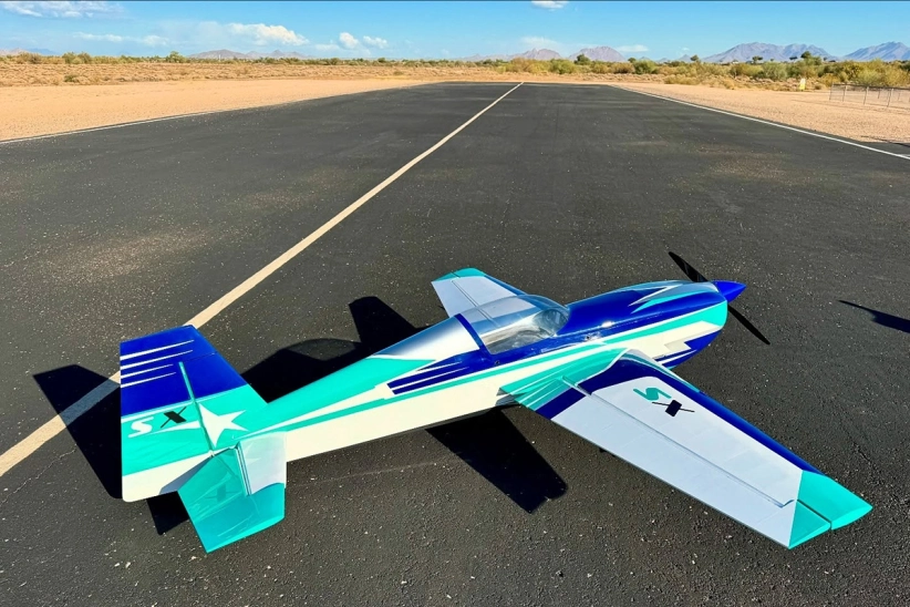 RC lietadlo 103" Extra SX ARF 2,61 m, modrá