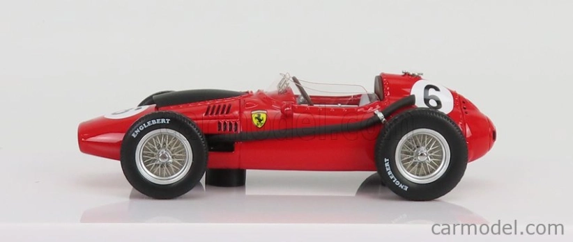 Tecnomodel Ferrari F1 Dino 246 N 6 2nd Marocco Gp Mike Hawthorn 1958 Majster sveta 1:43 Red