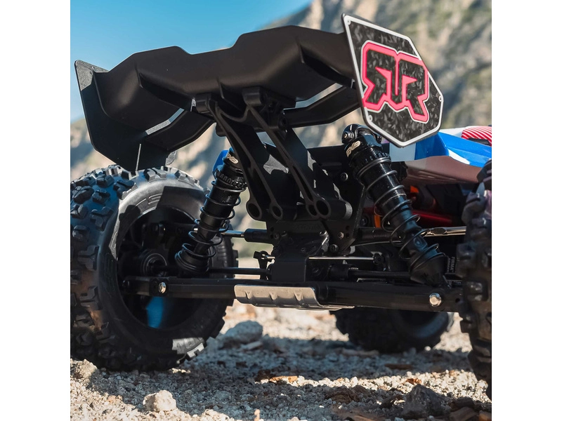 RC auto Arrma Kraton 6S V6 BLX 1:8 4WD RTR, modrá/růžová