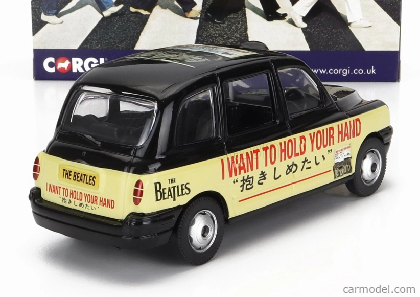 Corgi Austin London Taxi Lti Tx4 2007 - The Beatles - I Want To Hold Your Hand 1:36 Žlutá Černá