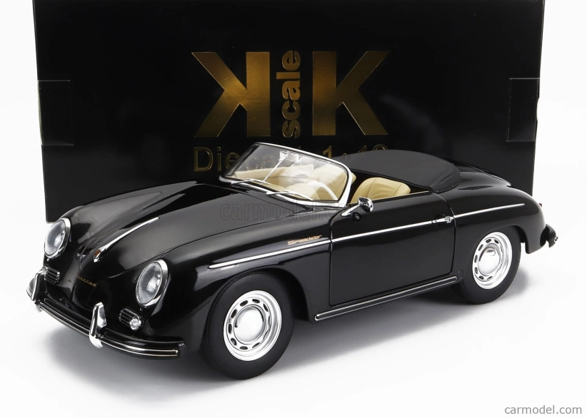 Porsche 356a Speedster 1955 v mierke 1:12 čierna