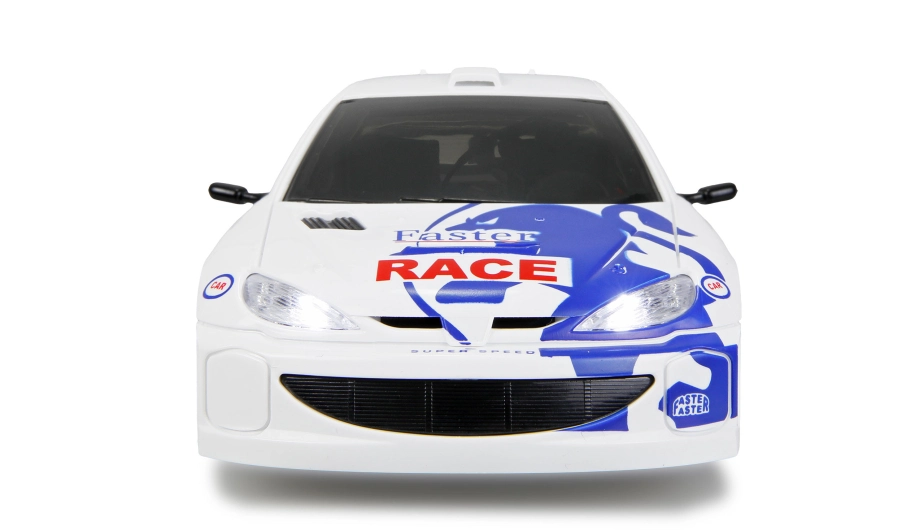 Driftovacie RC auto PR28 Peugeot 206 s gyroskopom 4x4 1:28 RTR