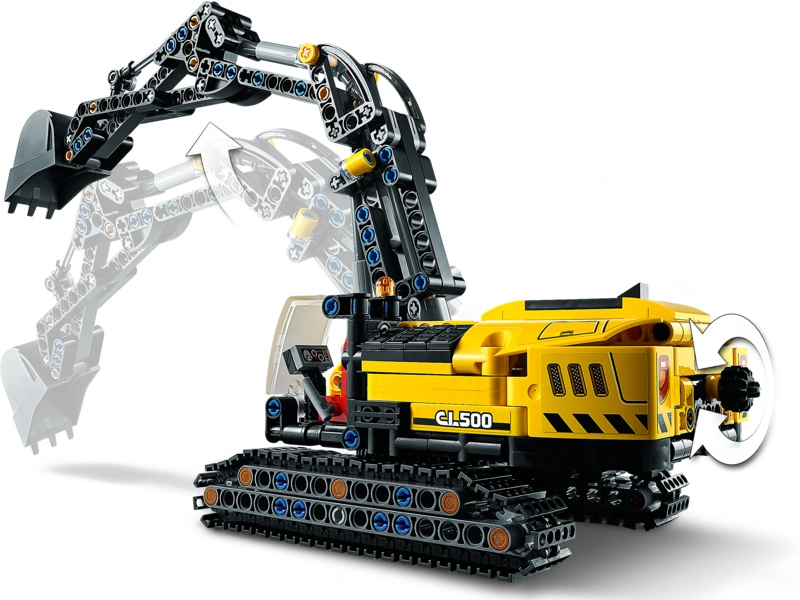 LEGO Technic - Ťažké rýpadlo