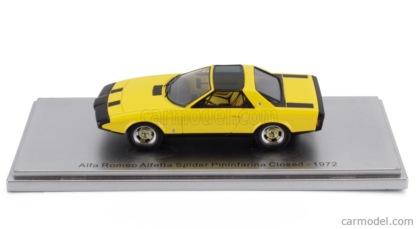 Kess-model Alfa romeo Alfetta Spider Pininfarina Closed 1972 1:43 Yellow
