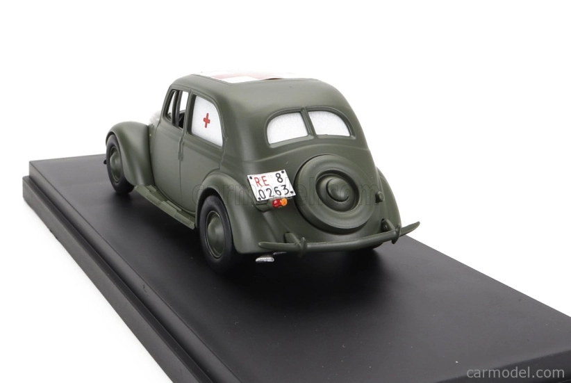 Rio-models Fiat 1500 Ambulanza Servizio Sanita' Militare 1940 1:43 Vojenská sivá