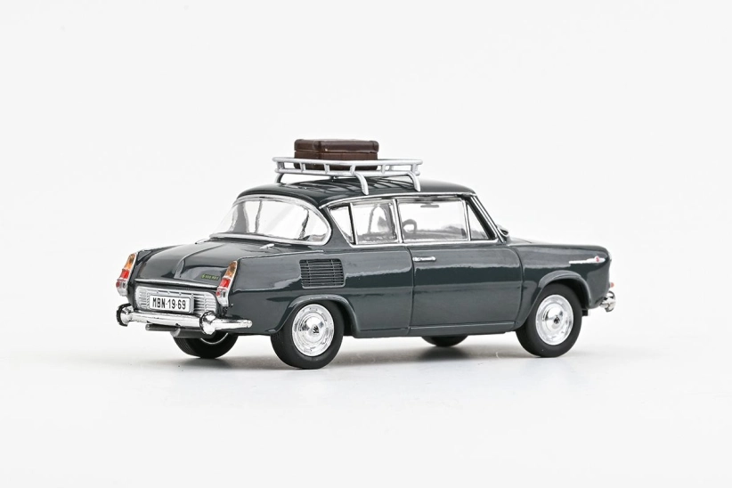 Abrex Škoda 1100MBX (1969) 1:43 - Tmavo šedá