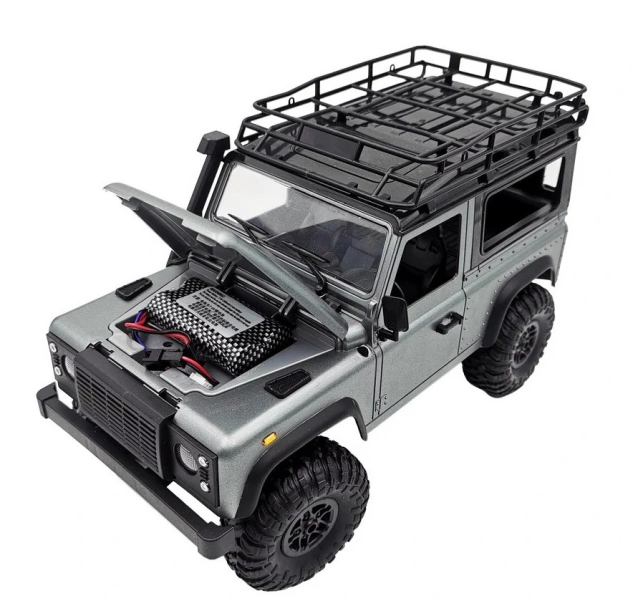 RC auto Land Rover Trail V2 1/12 RTR 4WD, strieborná