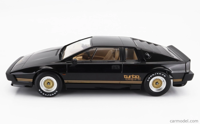 Lotus Esprit Turbo 1981 v mierke 1:18 čierny