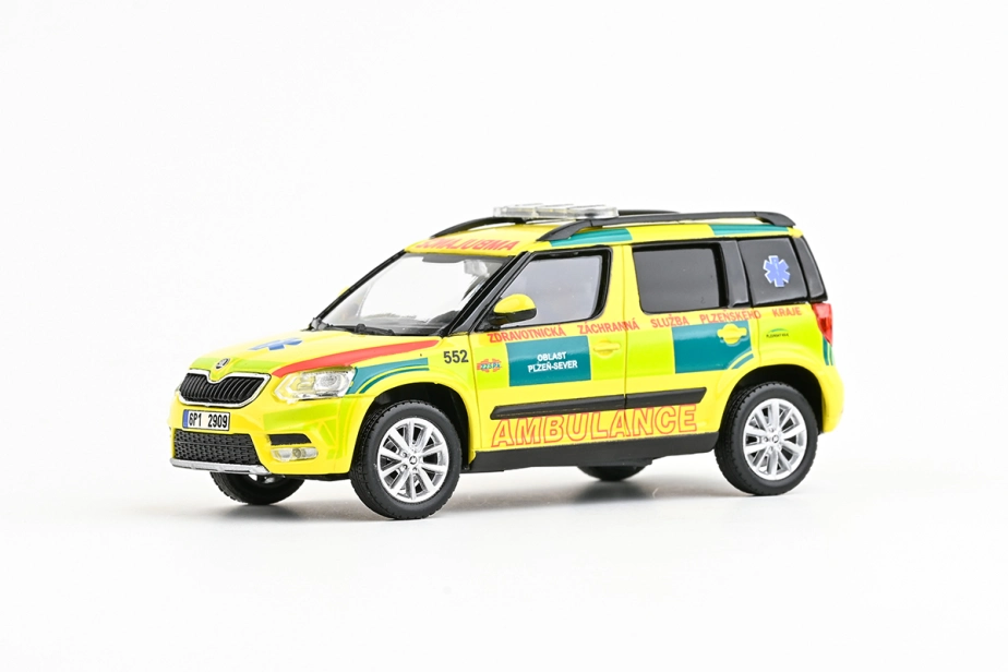 Abrex Škoda Yeti FL (2013) 1:43 - ZZS Plzeňského Kraje 552