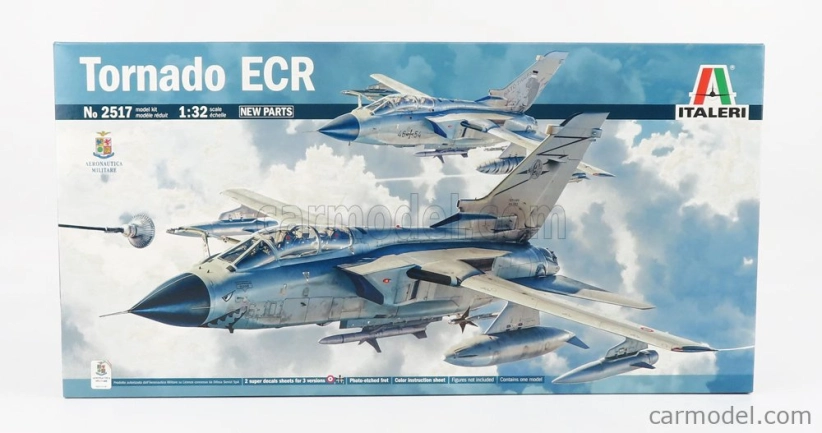 Italeri Panavia aircraft Tornado Ecr Caccia Airplane 1980 - Italské letectvo 1:32