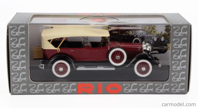 Rio-models Lincoln Sport Phaeton Closed 1928 1:43 Bordeaux