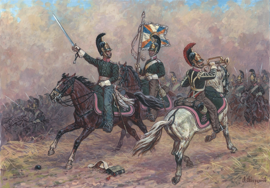 Zvezda figurky Russian Dragoons Command Group (1:72)