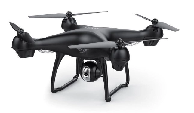 Dron S70W s Full HD kamerou, tmavě šedá
