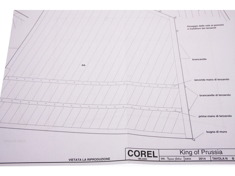 COREL King of Prussia 1777 1:42 kit