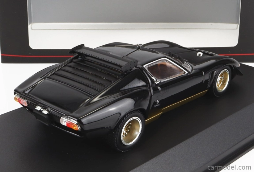 Kyosho Lamborghini Miura Svr 1970 1:43 čierna