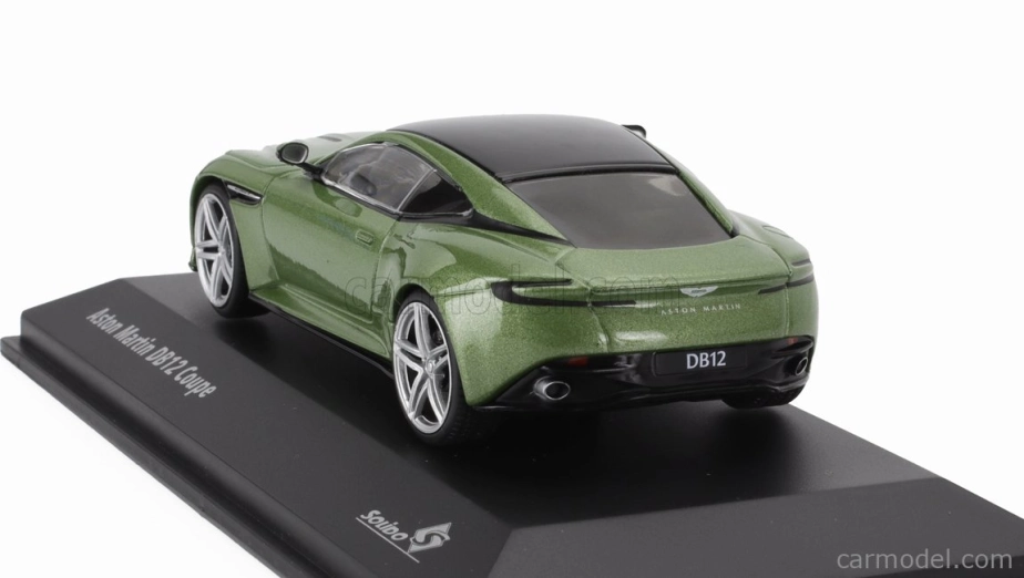 Solido Aston martin Db12 4.0l V8 Coupe 2023 1:43 Zelená