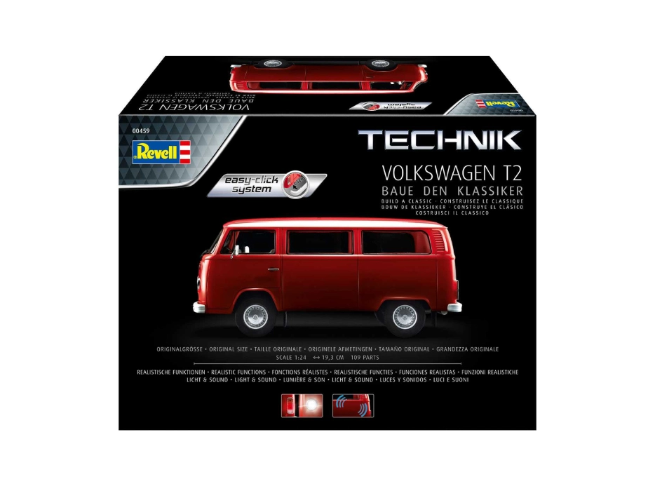 Revell Volkswagen T2 (1:24) (Easy-Click)