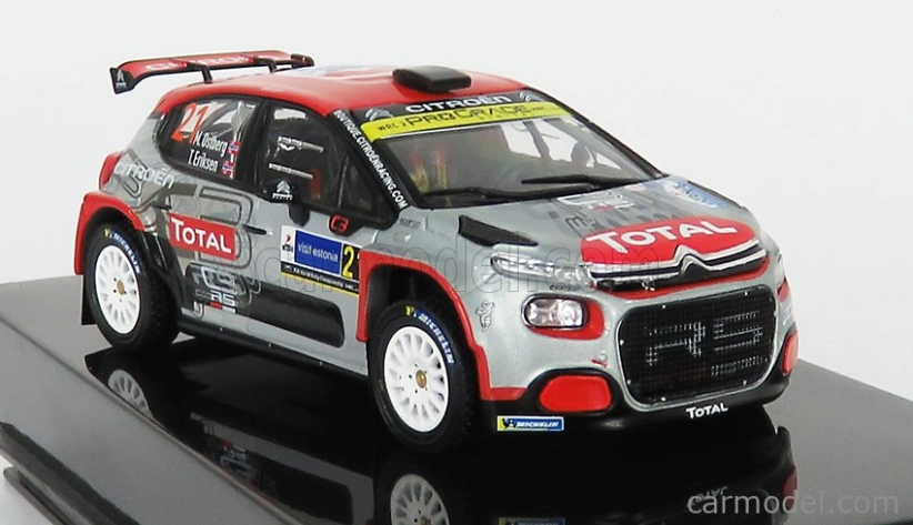 Ixo-models Citroen C3 R5 N 21 Rally Estonia 2020 M.Ostberg - T.Eriksen 1:43