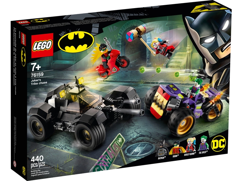LEGO Super Heroes - Honba za Jokerom na trojkolke