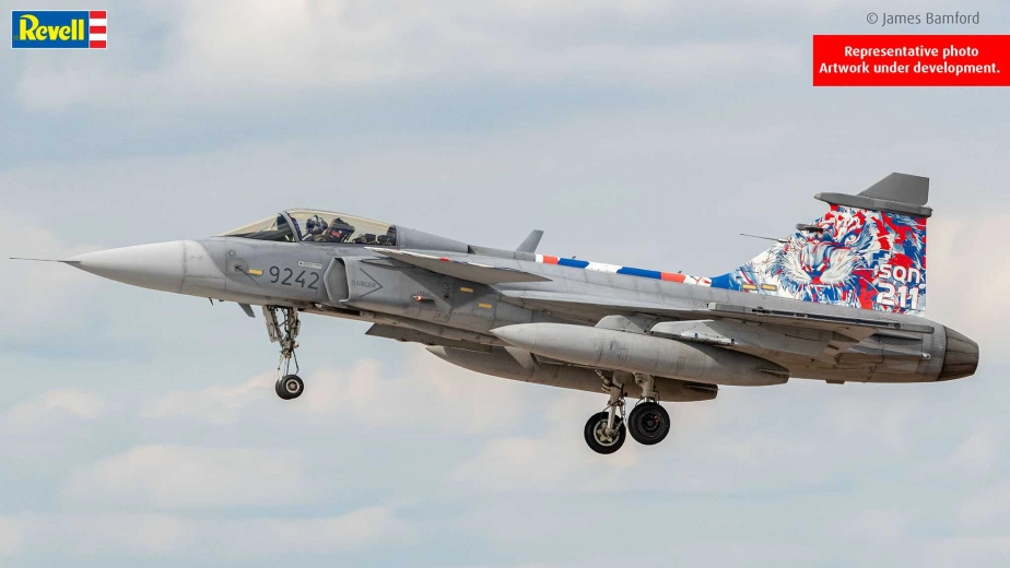 Plastic ModelKit lietadlo 03776 - Saab JAS-39C Gripen (1:72)