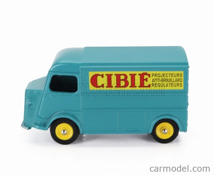 Edicola Citroen Set L'indispensable Citroen 2x H-type 1200kg Van Cibie 1955 - Coffret Box 1:43 Stříbrná Modrá