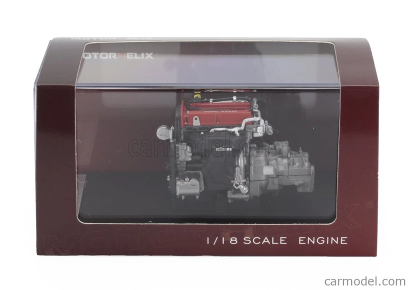 Motorhelix Mitsubishi Lancer Evo Iv s motorom a príslušenstvom 1999 1:18 modrá
