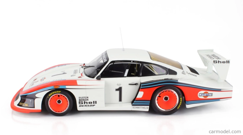 Cmr Porsche 935/78 3.2l Turbo Moby Dick Team Martini Racing Porsche System N 1 Sports Car World Championship 1978 Jacky Ickx - Jochen Mass 1:12 Bílá Modrá Červená