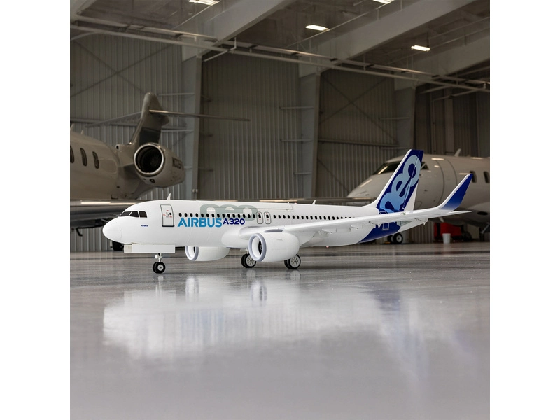 E-flite Airbus A320neo 1.5m EDF AS3X+ SAFE Select BNF Basic