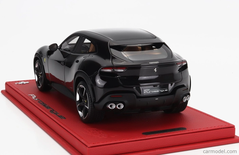 Bbr-models Ferrari Purosangue Suv 2022 - Con Vetrina - S vitrínou 1:18 Nero Purosangue - Black Met