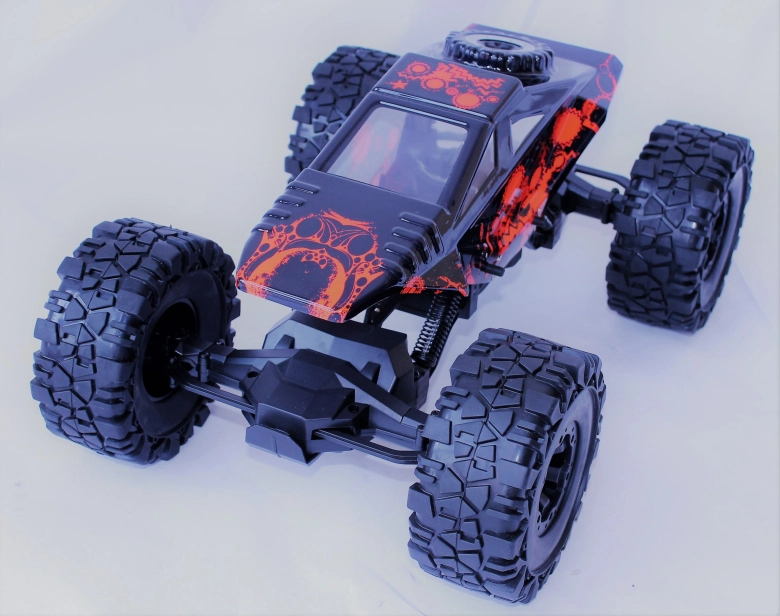 RC auto Crawler 4WD RTR, červenočerná
