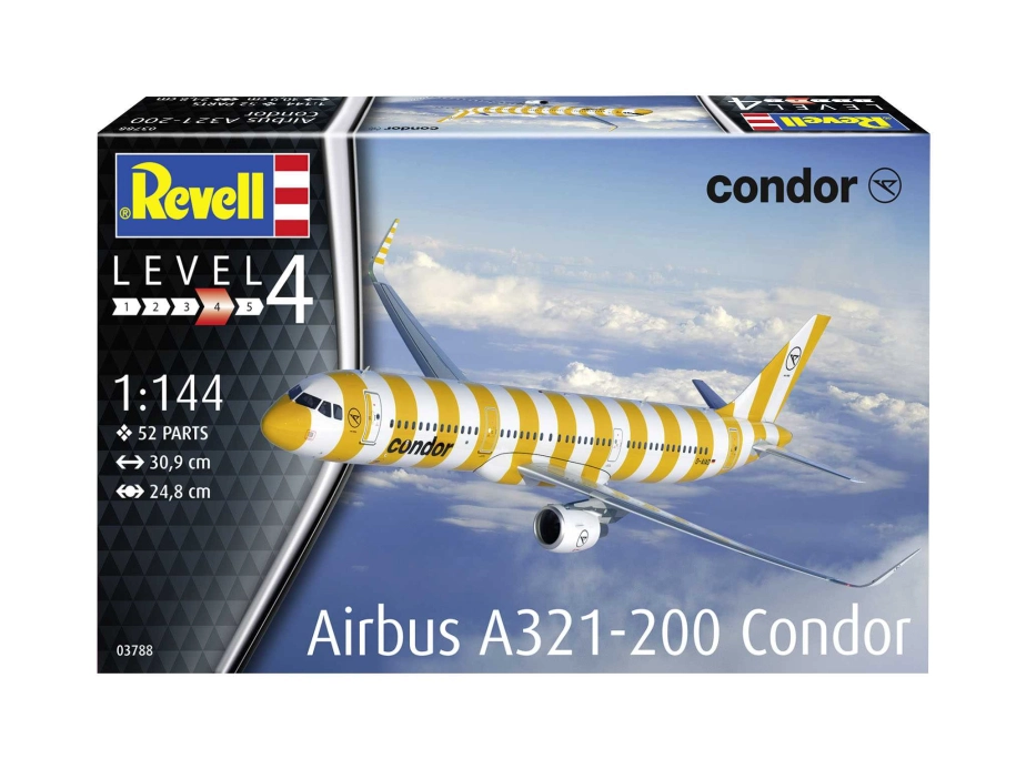 Plastic ModelKit lietadlo 03788 - A321-200 Condor (1:144)