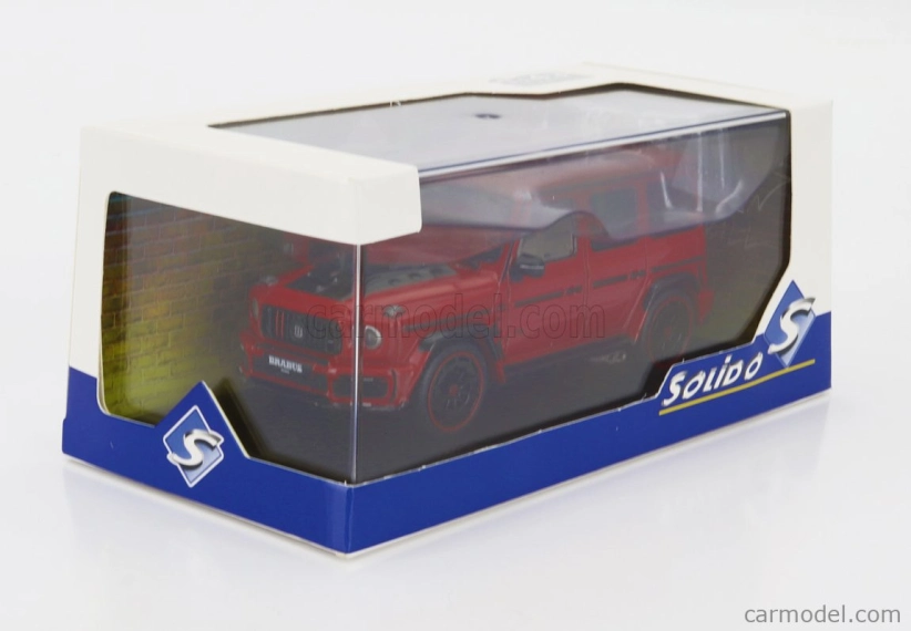 Solido Mercedes benz triedy G G63 700 Brabus Rocket Edition 2022 1:43 Červená