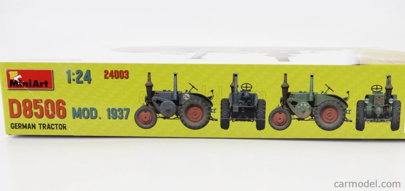 Miniart Lanz Bulldog D8506 German Tractor 1949 1:24 /