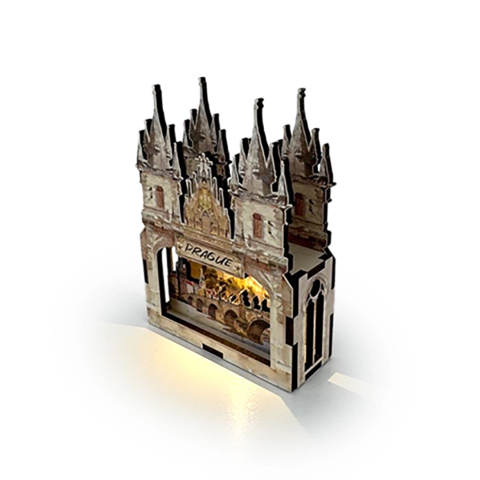 2Kids Toys Magnetka 3D Praha Hradčany a Karlův most