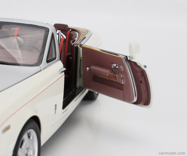 Kyosho Rolls royce Phantom Drophead Cabriolet 2-dverový 2013 1:18 Anglicky White