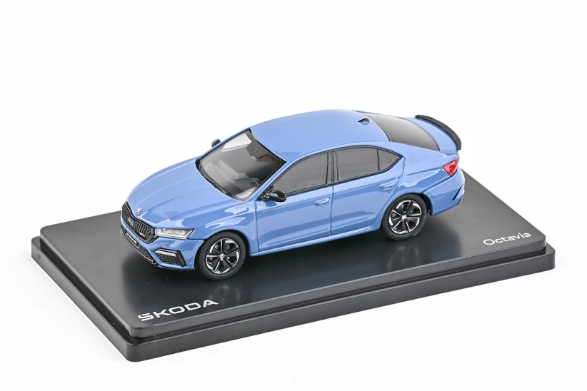 Abrex Škoda Octavia IV RS (2020) 143 - Modrá Italy