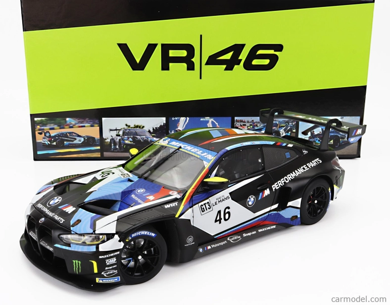 Minichamps BMW 4-series M4 Gt3 Team Wrt N 46 1:18, černá