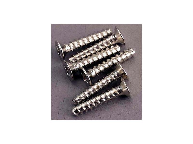 Traxxas skrutka krížová 3 x 15 mm zápustná hlava zink. (6)