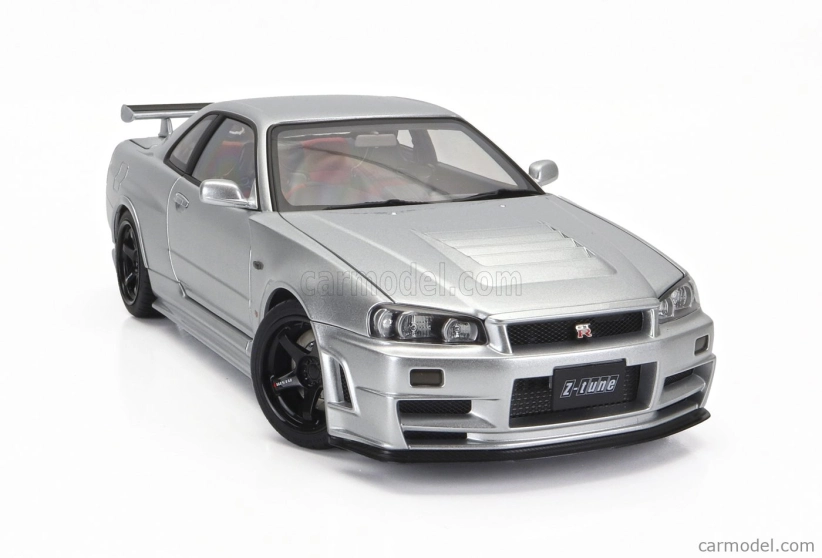 Autoart Nissan Skyline Gt-r (r34) Z-tune 2002 1:18 Strieborná
