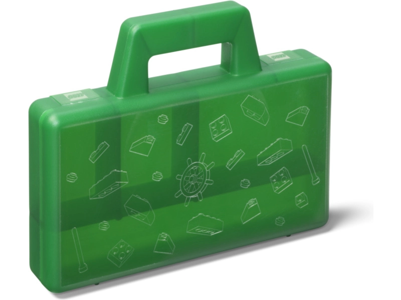 LEGO To Go úložný box s přihrádkami - červená