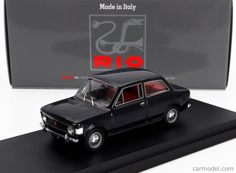 Rio-models Fiat 128 1-series 1969 1:43 Modrá
