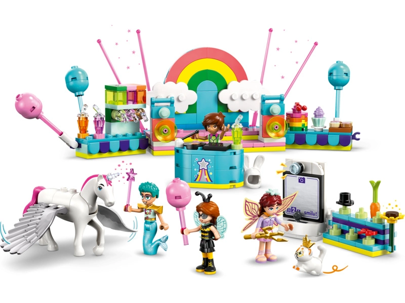 LEGO Friends - Kostýmová párty s jednorožcom a vílou