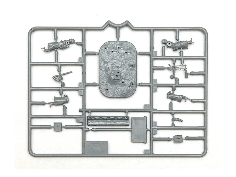 Zvezda figúrky Ger. 80 mm Mortar with Crew (Winter Unif.) (1:72)