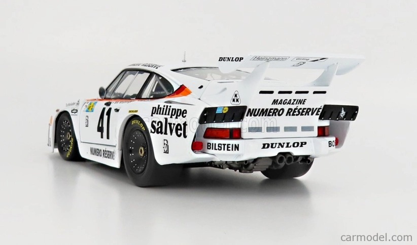 Solido Porsche 935 K3 Team Porsche Kremer Racing N 41 Winner 24h Le Mans 1979 K.ludwig - B.whittington - D.whittington 1:18 Biela